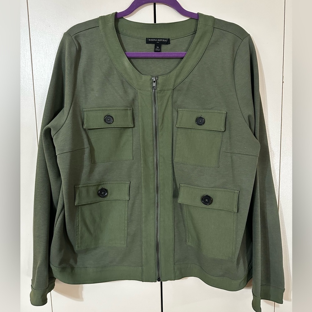 Banana Republic Pique 4 pocket Jacket